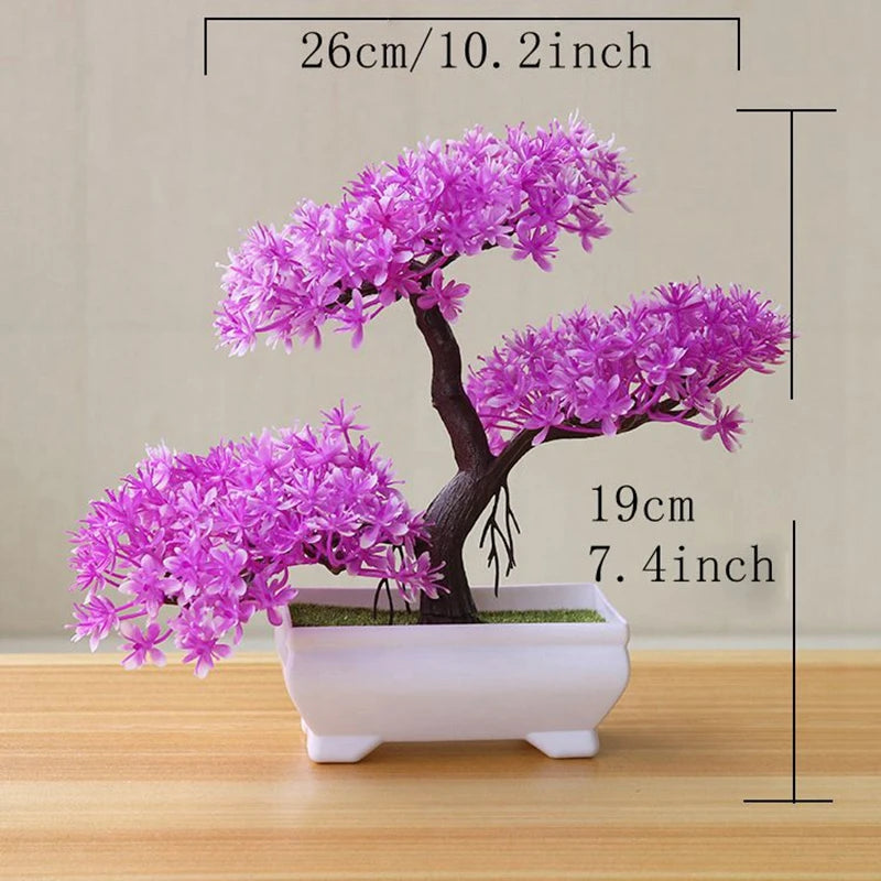 Planta Artificial Bonsái - Decoración de Mesa sin Mantenimiento