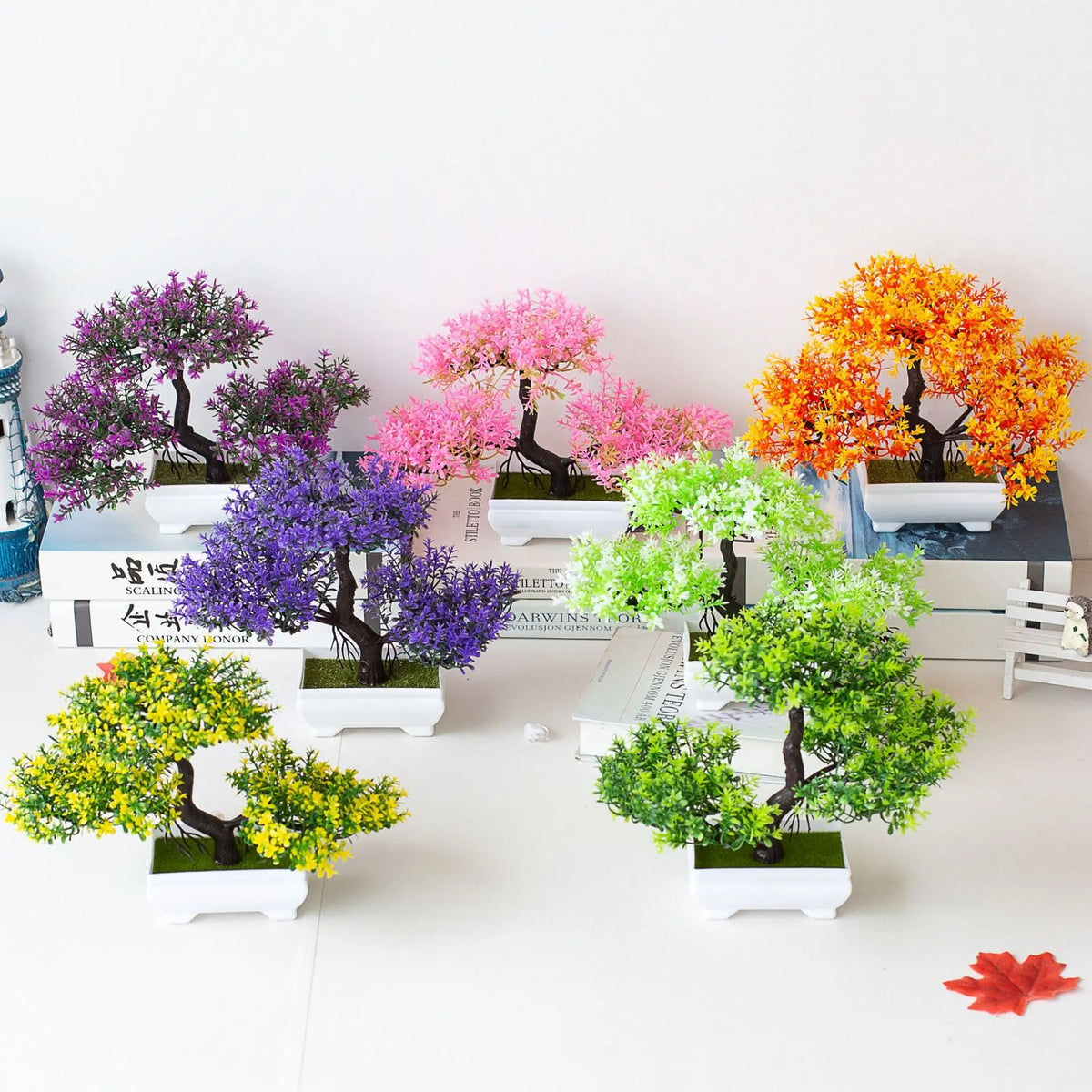 Planta Artificial Bonsái - Decoración de Mesa sin Mantenimiento