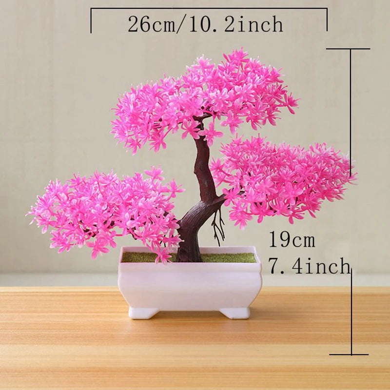 Planta Artificial Bonsái - Decoración de Mesa sin Mantenimiento