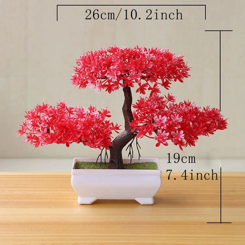Planta Artificial Bonsái - Decoración de Mesa sin Mantenimiento